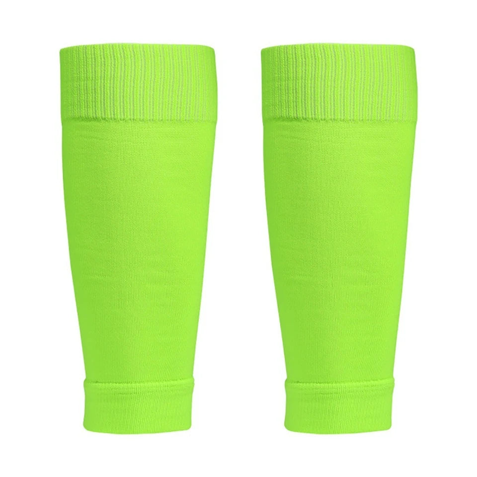 Chaussettes de football avec attelle de jambe — sport respirant, protège-tibia, enfants et adultes