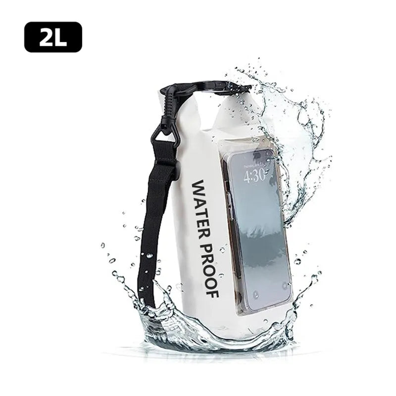 2L 5L sac sec sac de natation écran tactile extérieur étanche Kayak sac de rangement Trekking dérive Rafting surf canotage sac à dos
