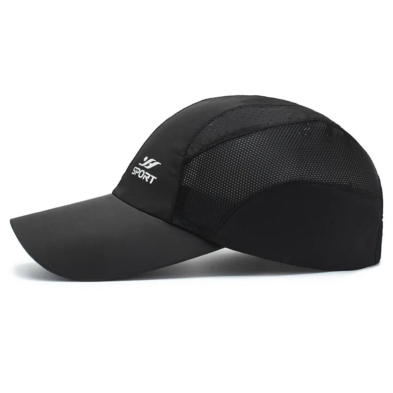 Restez protégé par style : casquette de baseball avec protection UV avec capote souple à séchage rapide, sangle respirante pour la randonnée, la pêche et l'extérieur