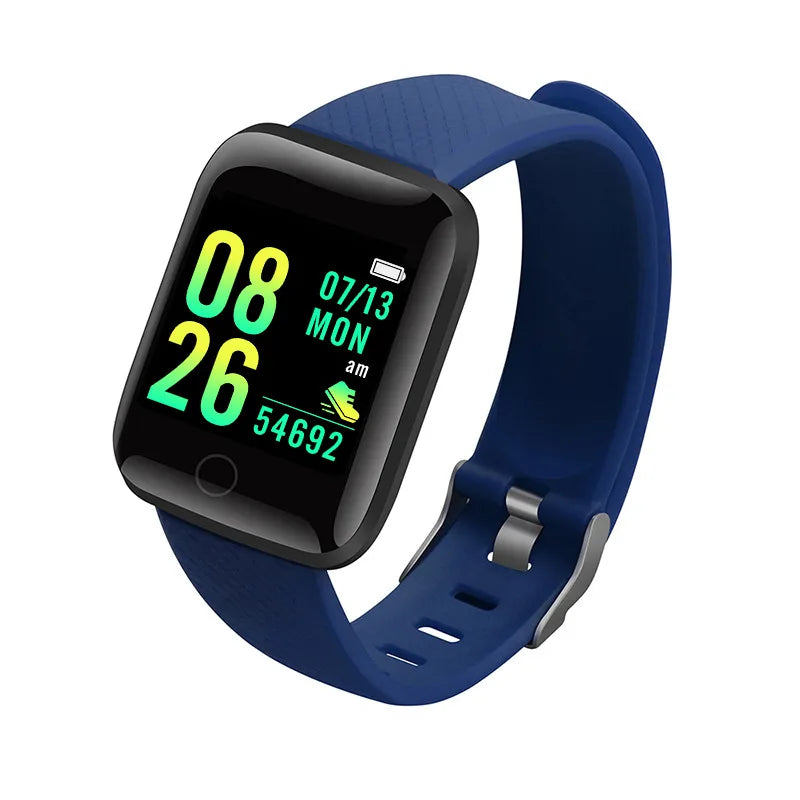 Smartwatch hombres mujeres relojes reloj inteligente mensaje Fitness monitor pulsera regalo de cumpleaños reloj electrónico para Android IOS