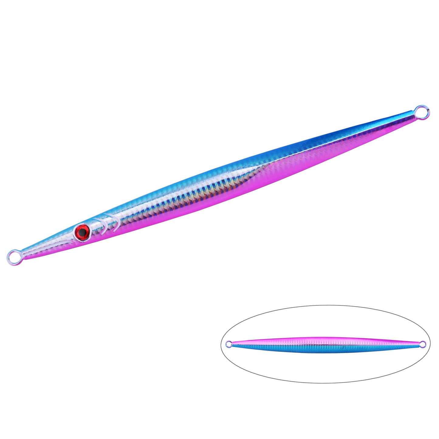 1PC Leurre de pêche à la jigging en métal, appât dur à descente rapide, 60/80/100/200/250/300G, lancer en eau salée, rivage, pour thon, bar