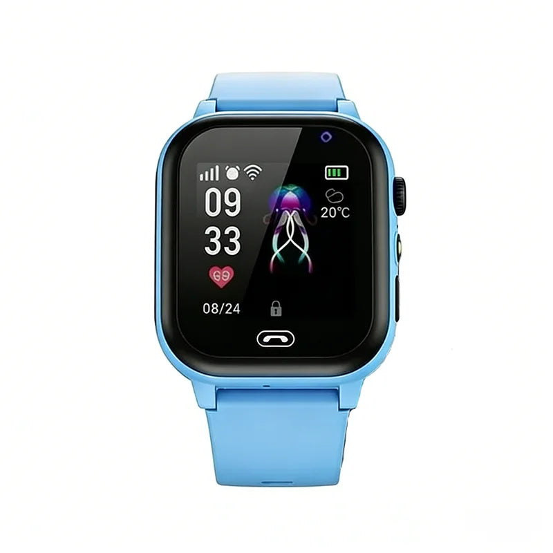 Montre connectée enfants 2026 — SOS, GPS, carte SIM, appel, caméra, étanche, cadeau