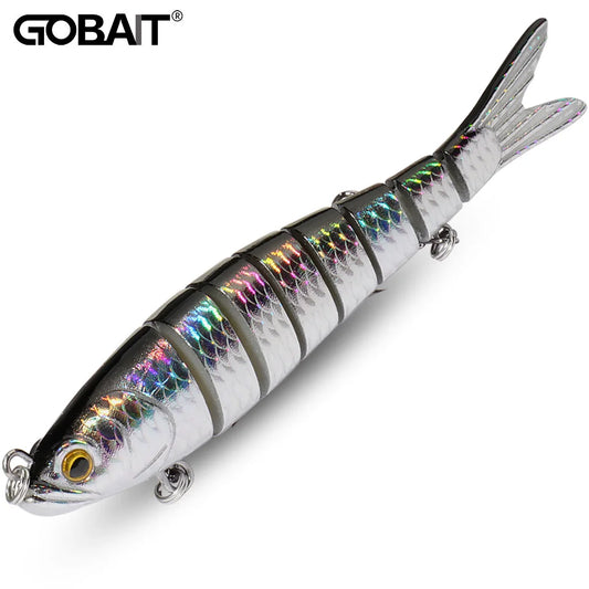 GOBAIT Swimbait 11g 16g 27g leurre multi-joint coulant lent bionique natation Pesca bar triple crochet carpe matériel de pêche appât dur