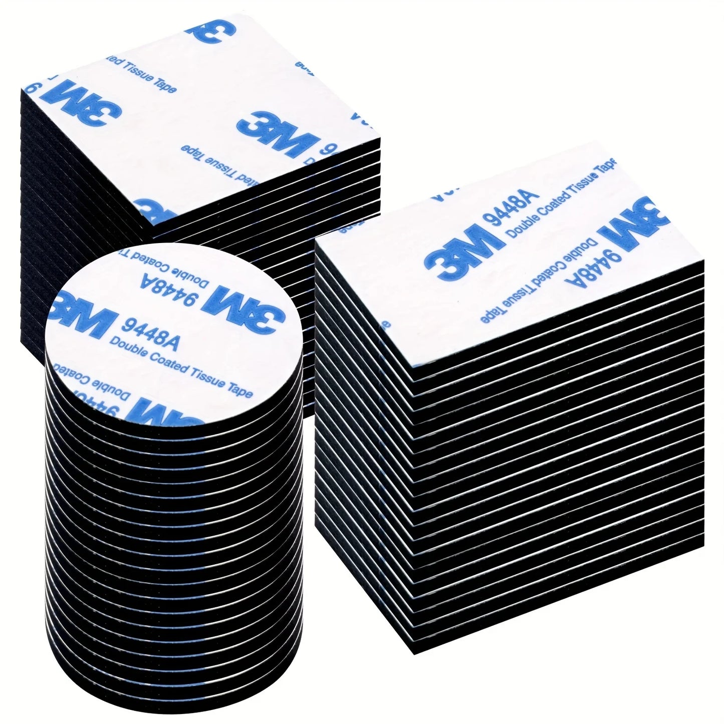 Double-sided adhesive tape, 30 pieces, wall tape suitable for home, office, car, and outdoor use