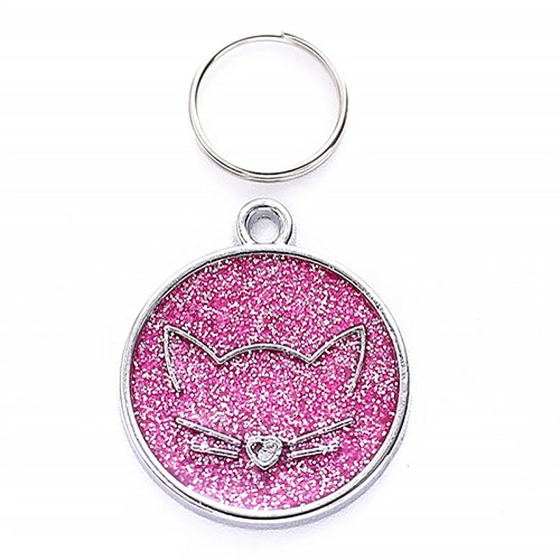 Placa de identificación personalizada para perro, etiquetas de identificación personalizadas de pata de cachorro, grabado de nombre gratis, colgante antipérdida, etiquetas para gatos, accesorios para perros y mascotas