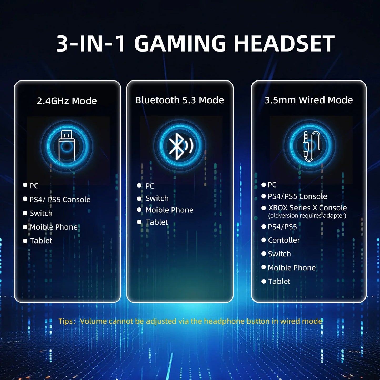 ATTACK SHARK L80PRO Auriculares inalámbricos para juegos 2.4G/BT/con cable ultraligeros de 40mm con controladores de baja latencia para PC PS5 Switch Xbox