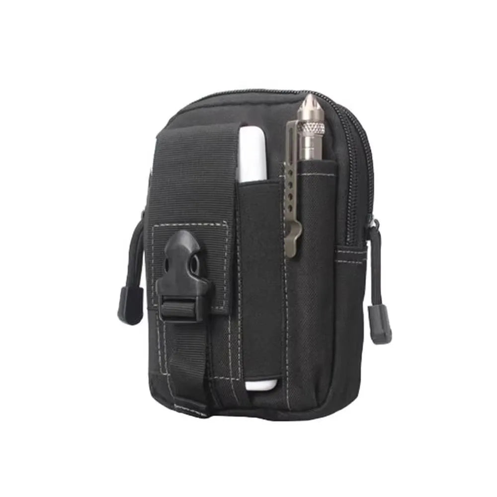 Sac de taille tactique pour hommes, sac Molle de chasse en plein air, Pack EDC multifonction, Sport, randonnée, chasse, outils de travail, pochette pour téléphone portable