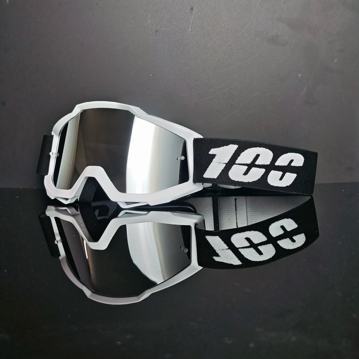 Lunettes Moto Course Anti-Poussière Coupe-Vent — Motocross Cyclisme Ski