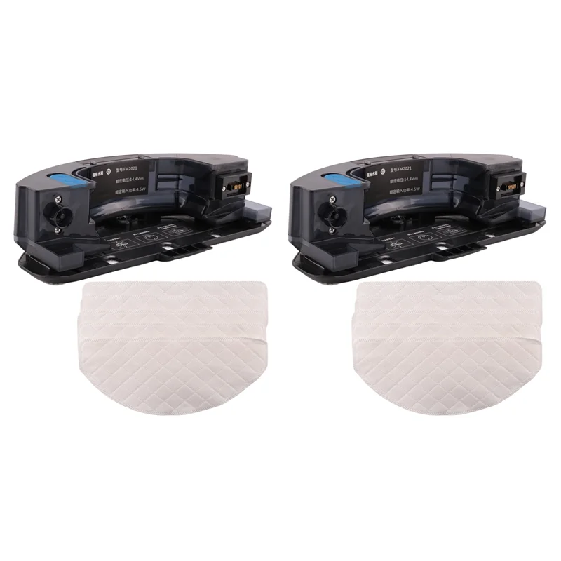 B43C 2X Water Tank OZMO PRO Cleaning System for Ecovacs Deebot OZMO T8, T8+, T8 AIVI, T9 Series Vacuum Cleaner Parts
