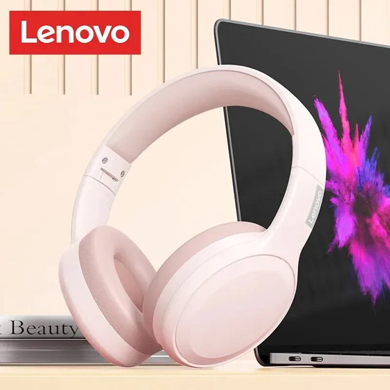 Lenovo TH30 Wireless Bluetooth 5.3 Headset Foldable Gaming Headphone Sport Headphone with Mic Music Earphones