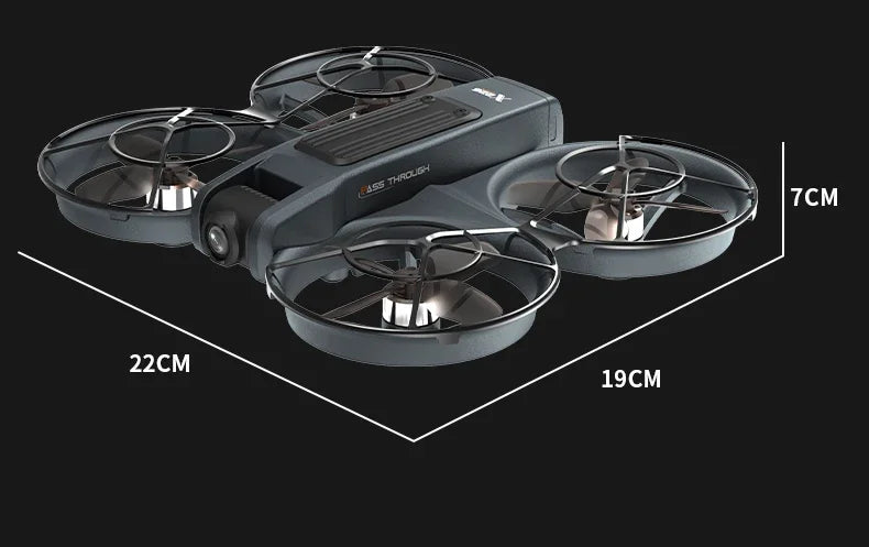 Mini dron profesional 4K Lenovo X226/X226VR, helicóptero teledirigido, avión RC, dron con pantalla, cuadricóptero, juguete de regalo para niños