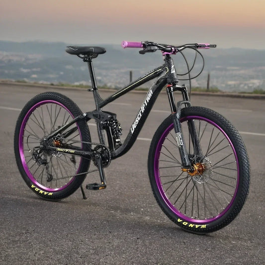 27.5 inch mountain bike soft tail MTB 9/10 speed Cross Country bike hydraulic disc brakes shock absorption downhill bicicleta