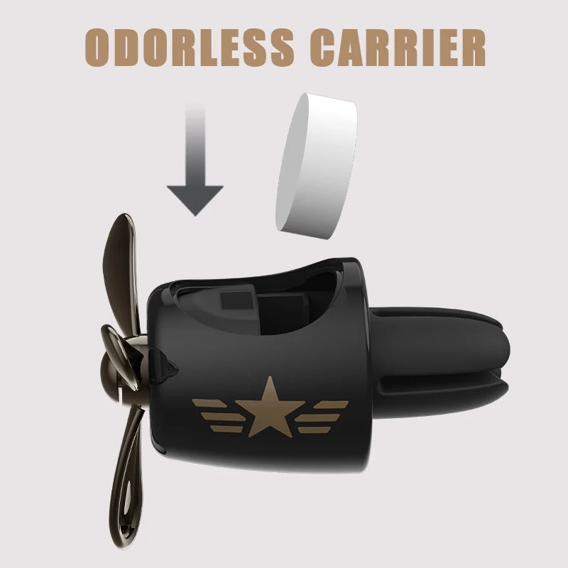 Inodore bricolage parfum ornement avion pilote ours voiture désodorisant décoration accessoires arôme évent clip parfumé diffuseur hommes