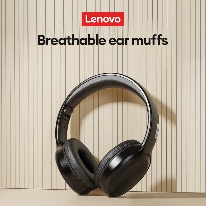 Lenovo TH30 Wireless Bluetooth 5.3 Headset Foldable Gaming Headphone Sport Headphone with Mic Music Earphones