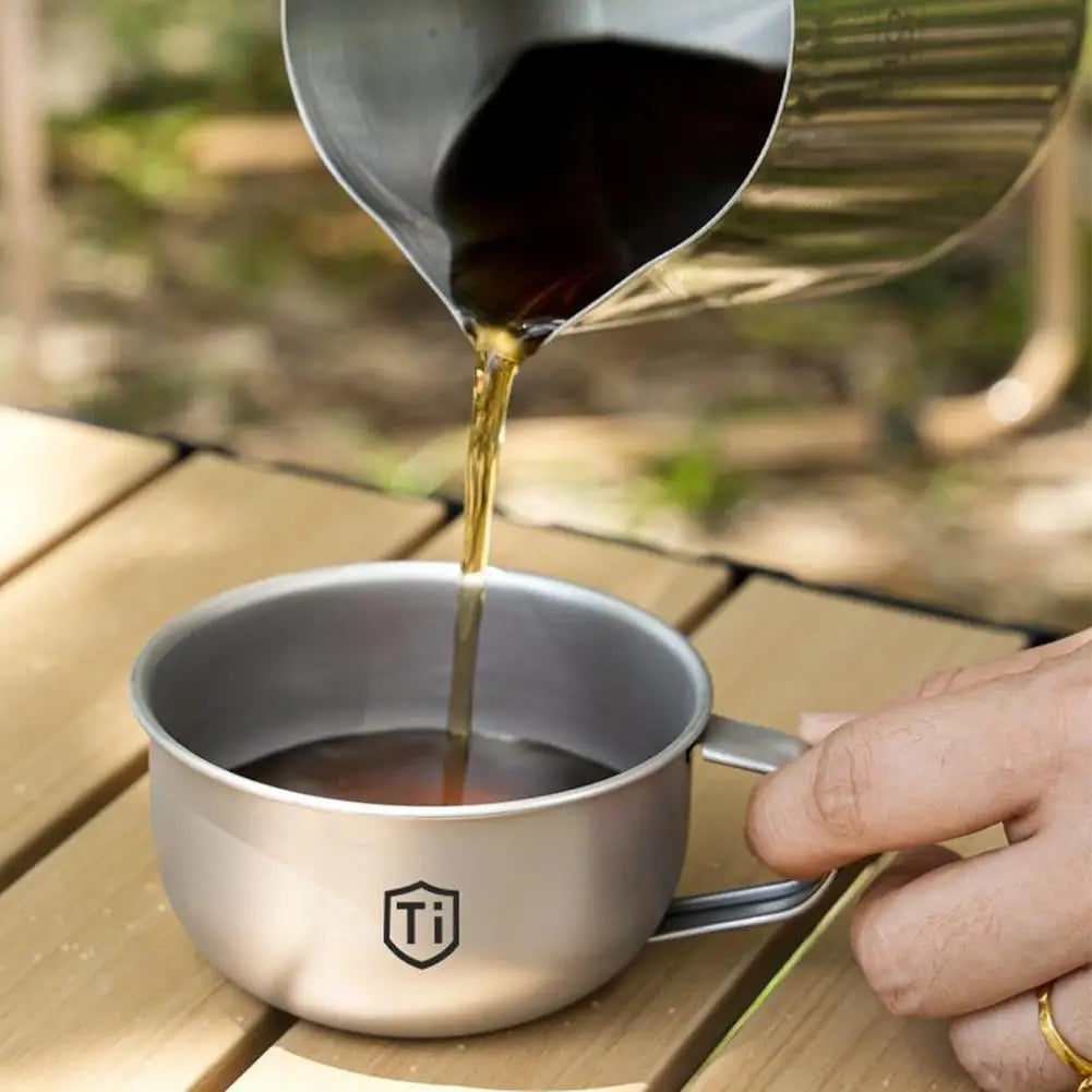 MINI Tasse à eau de camping, tasse à thé et à café portable, équipement de cuisine d'extérieur, tasses de montagne 80/220ml