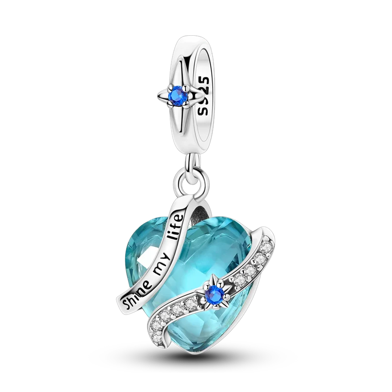 Breloques en argent Sterling 925, pendentifs en perles, arbre de vie, tortue, amour, pierres précieuses, tournesol, pour femmes, Bracelet, bijoux cadeau, nouvelle collection