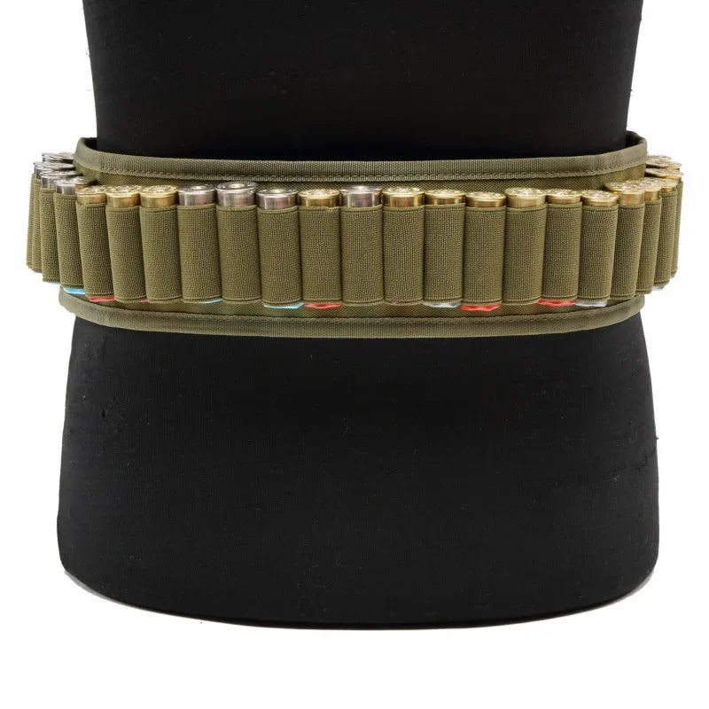 30 coquille ronde support ceinture formation accessoires de chasse Sports de plein air calibre 12 12GA munitions Bandolier cartouche ceintures de taille