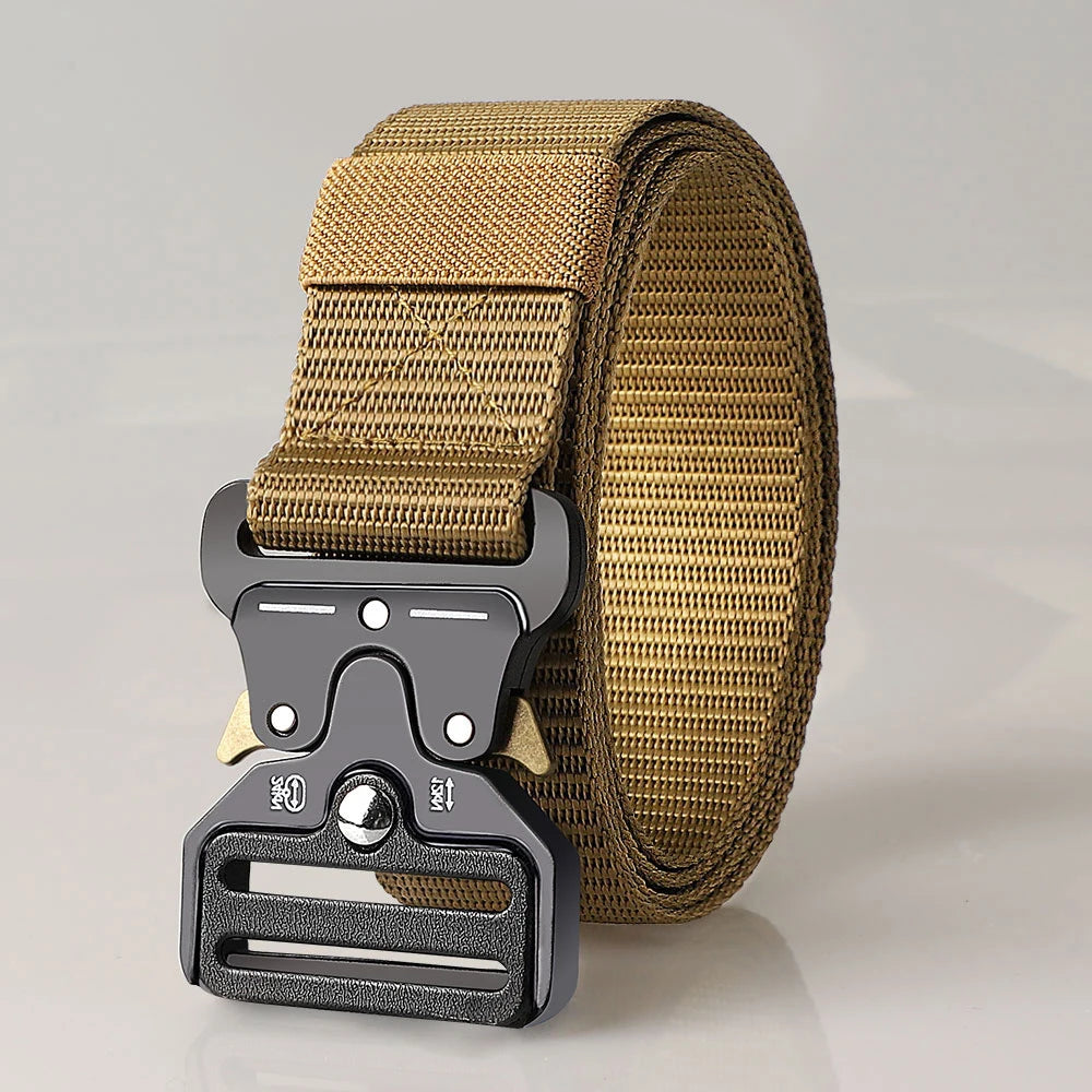 Men's Versatile Tactical Belts – Durable & Adjustable Design – For Outdoor Sports Enthusiasts, Pair with Jeans, for Men and Women