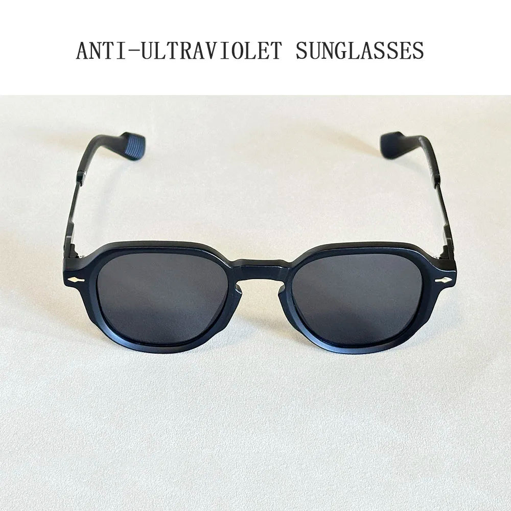 Lunettes de soleil ovales pour hommes vintage — femmes, mode, 2025