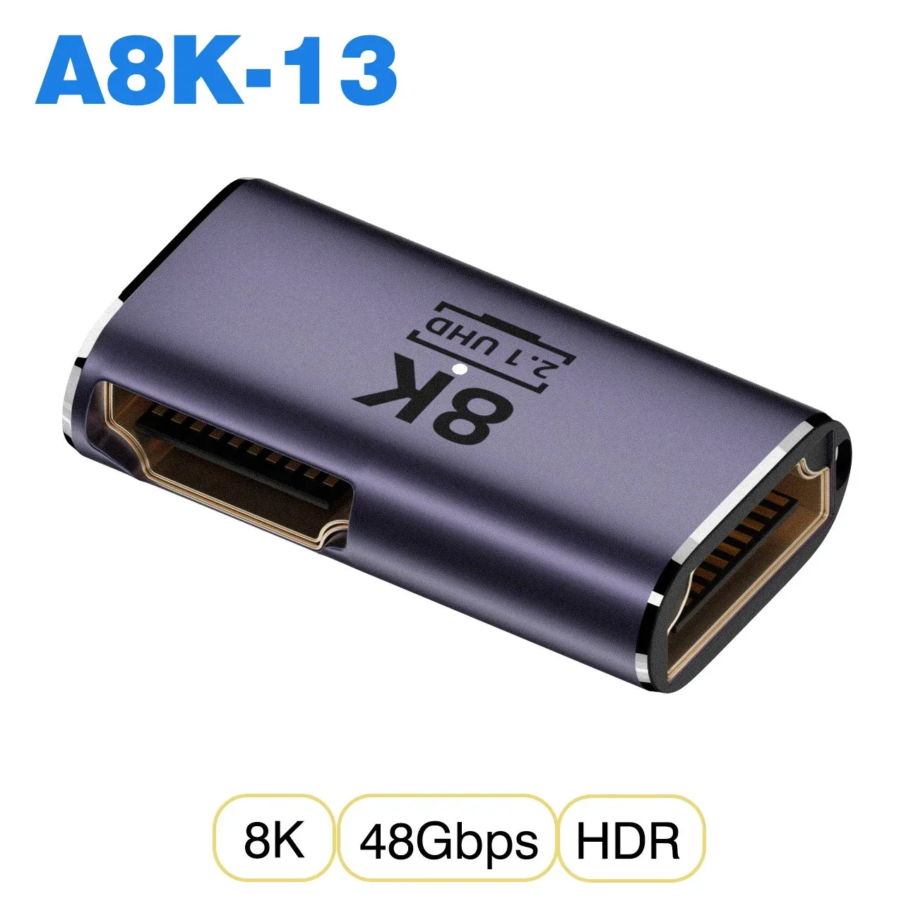 Mini/Micro HDMI to HDMI 2.1 48Gbps 8K60HZ 4K120HZ Converter for Projector HDTV PS4 PS5 Laptop