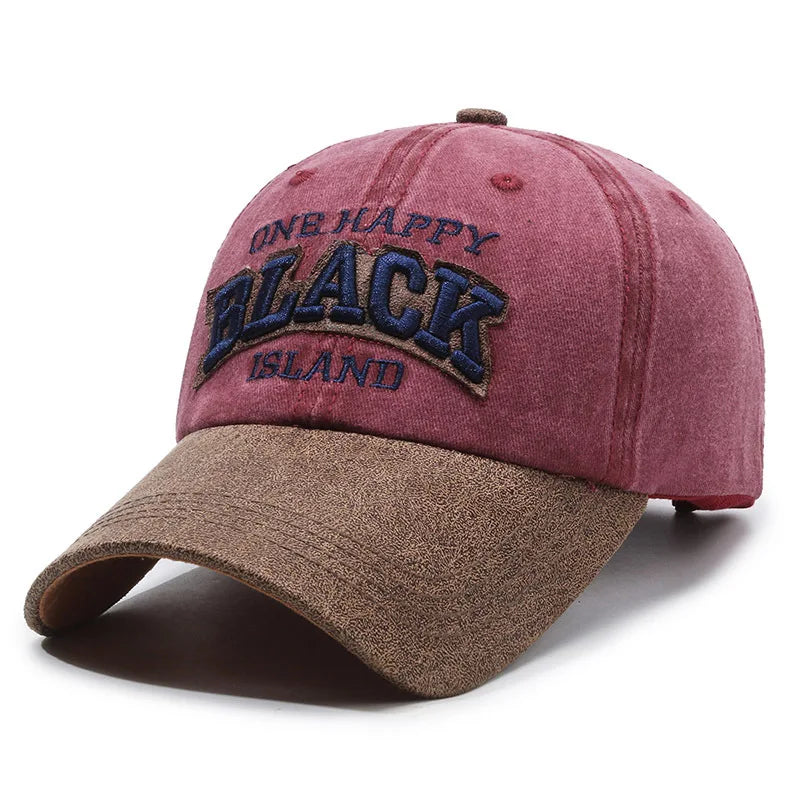 Men's FS Green Brown Letter Baseball Cap, Women's Hip Hop Snapback Hat, Vintage Street Trucker Hat, Trendy Golf Cap