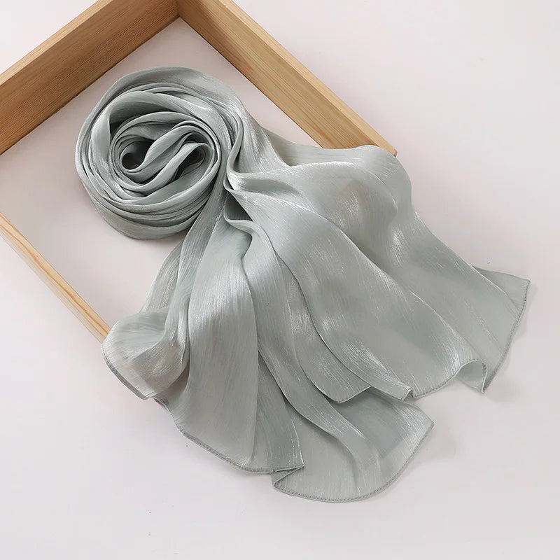 Hiyabs de gasa de primera calidad para mujer, velo turbante suave y largo, bufandas musulmanas, chales hiyab, cubierta para la cabeza islámica, accesorios de Ramadán