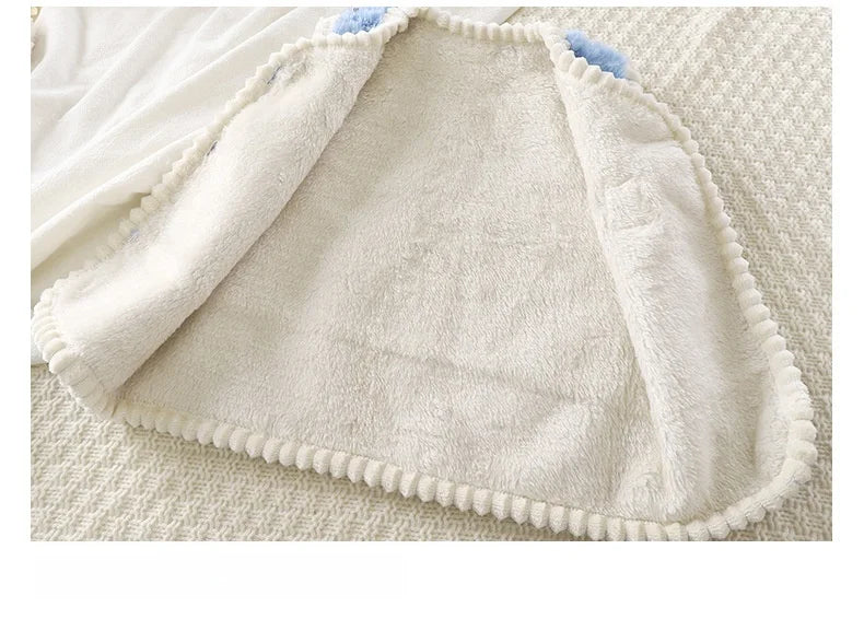 Manteau polaire pour enfants, Gilet chaud Double épaisseur, motif à carreaux, pour garçons et filles, vêtements d'extérieur sans manches, automne et hiver