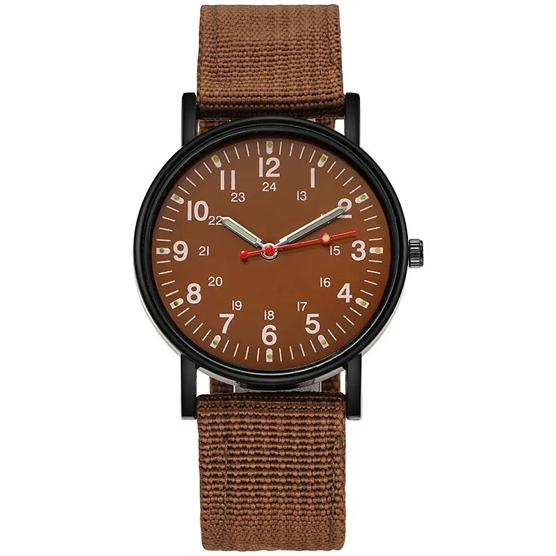 Montre Quartz Étanche Grand Cadran Homme — Mode 2023 Bracelet