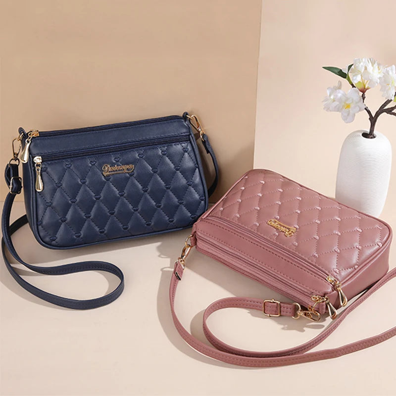 Sacs de messager brodés femmes sacs à Main en cuir sacs pour femmes Sac à Main dames boule de cheveux Sac à Main