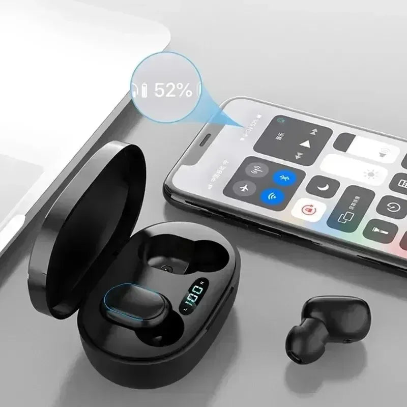 E7S Wireless Bluetooth Earphones Gaming Headset TWS E7S Sport Earbuds Noise Cancelling Headphones for IOS Android
