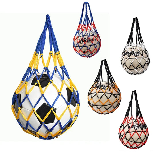 Filet de Transport Balle en Nylon — Football, Basket, Volleyball