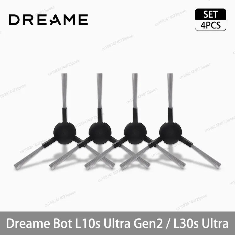 Accessoires pour aspirateur robot — brosse latérale, vadrouille, filtre HEPA, sac à poussière (v4)