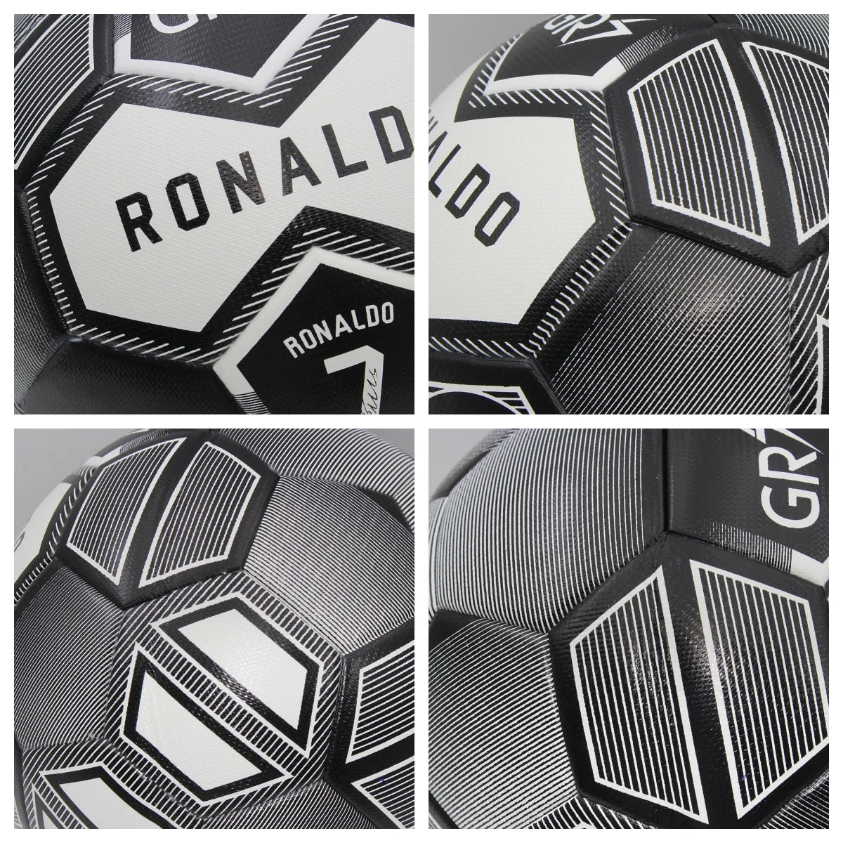 Balones de fútbol de alta calidad, tamaño estándar 5, material de PU, equipo de gol sin costuras, juego de partidos al aire libre, entrenamiento de fútbol