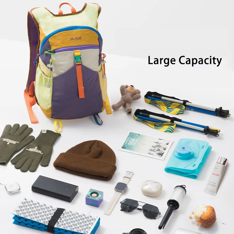 Sac à Dos Camping Ultraléger 18L — Randonnée, Cyclisme & Pêche Homme Femme