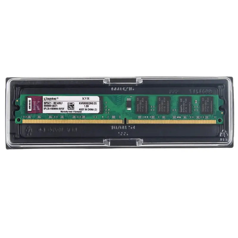 Barrette RAM DDR2 Kingston 2 Go / 4 Go DIMM 667 MHz 800 MHz — PC Bureau