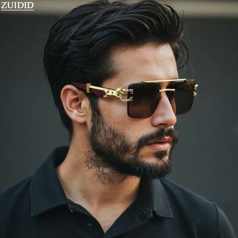 2025 Vintage Sunglasses Men Square Sunglasses Women Free Shipping Luxury Fashion Sunglasses Gafas De Sol Hombre Lunette Soleil Femme