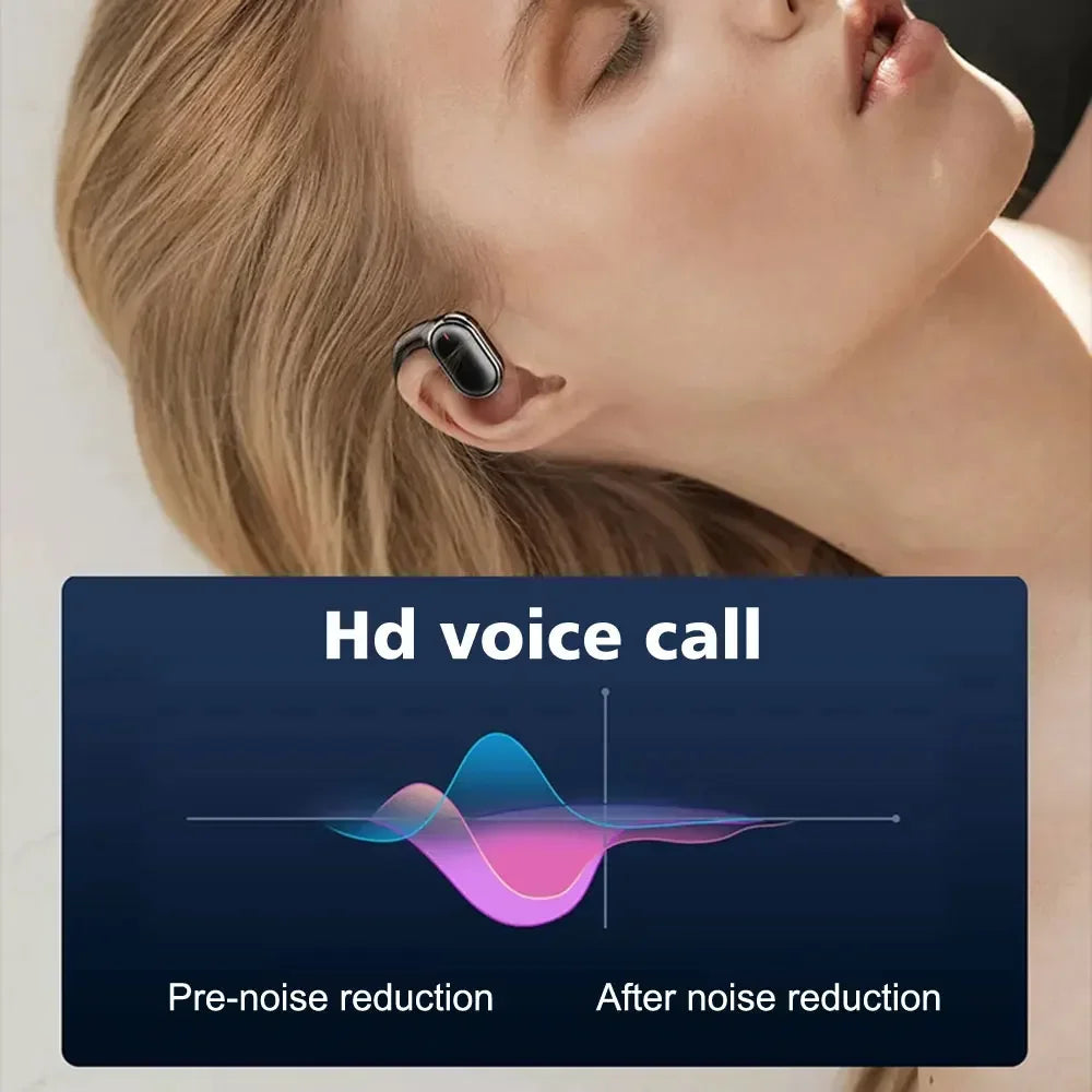 X91 OWS Bluetooth 5.3 Ear Hook Earbuds Low Latency Gaming Sport Headset HiFi Stereo Noise Reduction Headphones
