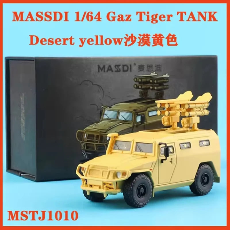 Modèle militaire 1/64 en alliage — camion de remorquage, véhicule tout-terrain, collection, cadeau de vacances