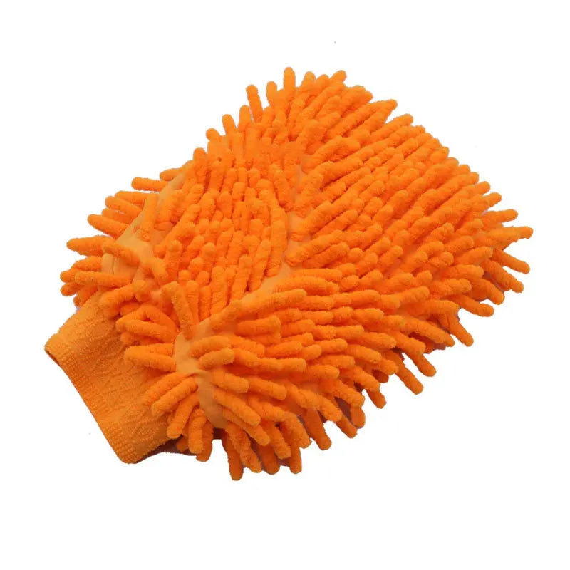 Guantes de lavado de coche de microfibra, súper absorbentes, doble cara, esponja de limpieza de coche de chenilla, sin arañazos, súper gruesos, de alta densidad