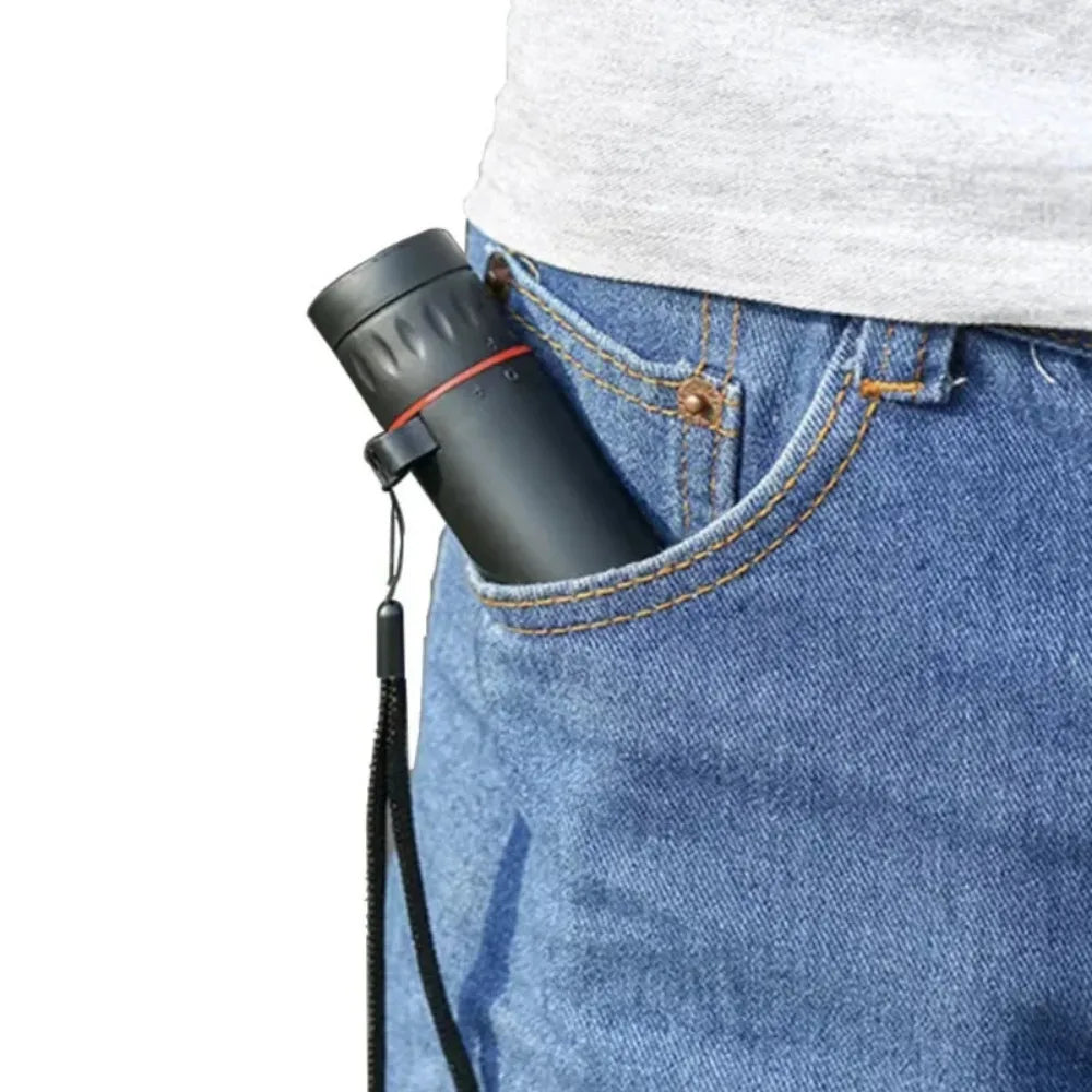 Nouveau télescope monoculaire HD Mini télescope de téléphone Portable Portable avec support Camping chasse télescope d'observation des oiseaux