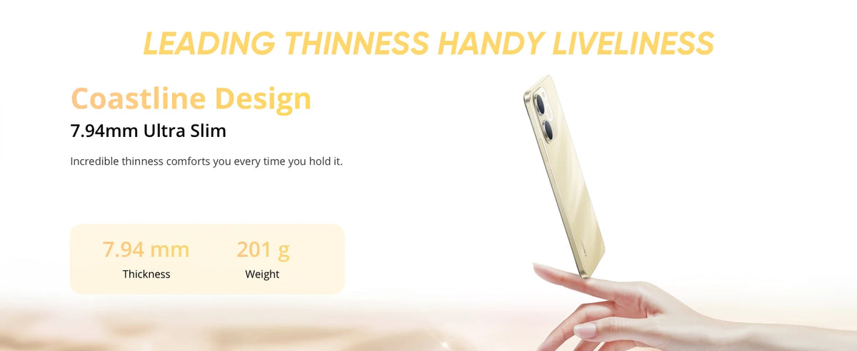 Realme Note 70T Smartphone — 6,75" 90Hz, 6000 mAh, 13 MP IA, Octa-Core, IP54, Version Mondiale