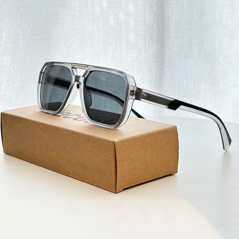 Lunettes de soleil de vacances pour hommes vintage — femmes, extérieur, tendance, crème solaire, livraison directe