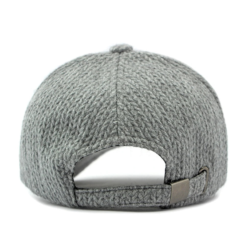 FS Luxury Brand Grey Beige Baseball Caps for Men, High Quality Wool Hat for Women, Brown Streetwear Trucker Cap, Men's Cap 2026