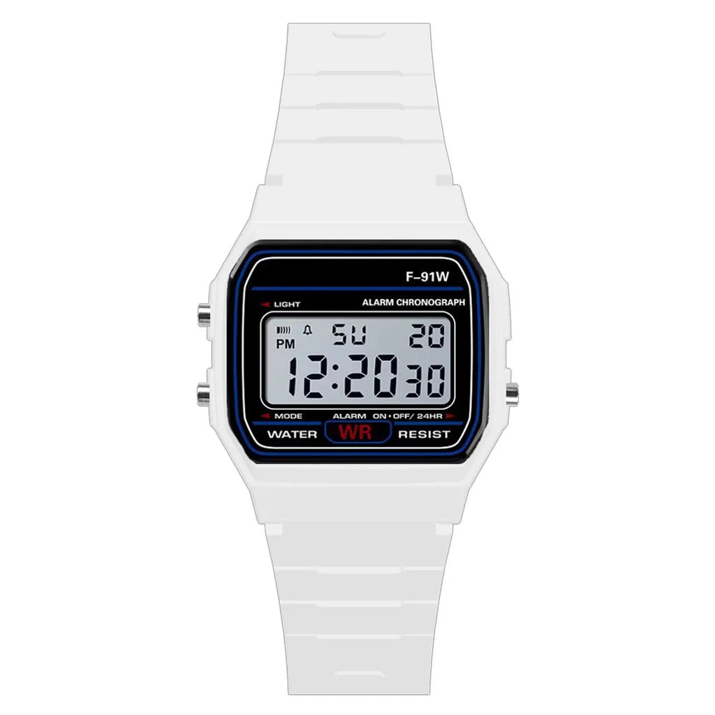 Montre Militaire Analogique Numérique LED Étanche — Sport Alarme Homme Femme