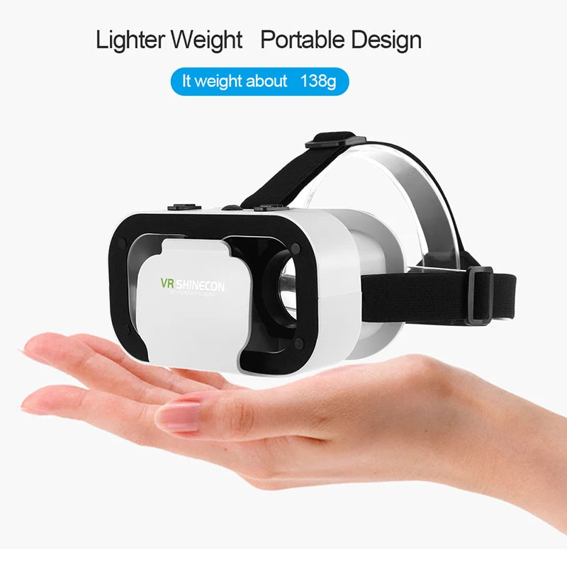 VR Kendecon-Gafas de realidad virtual 3D, gafas para smartphone, binoculares Viar, videojuego