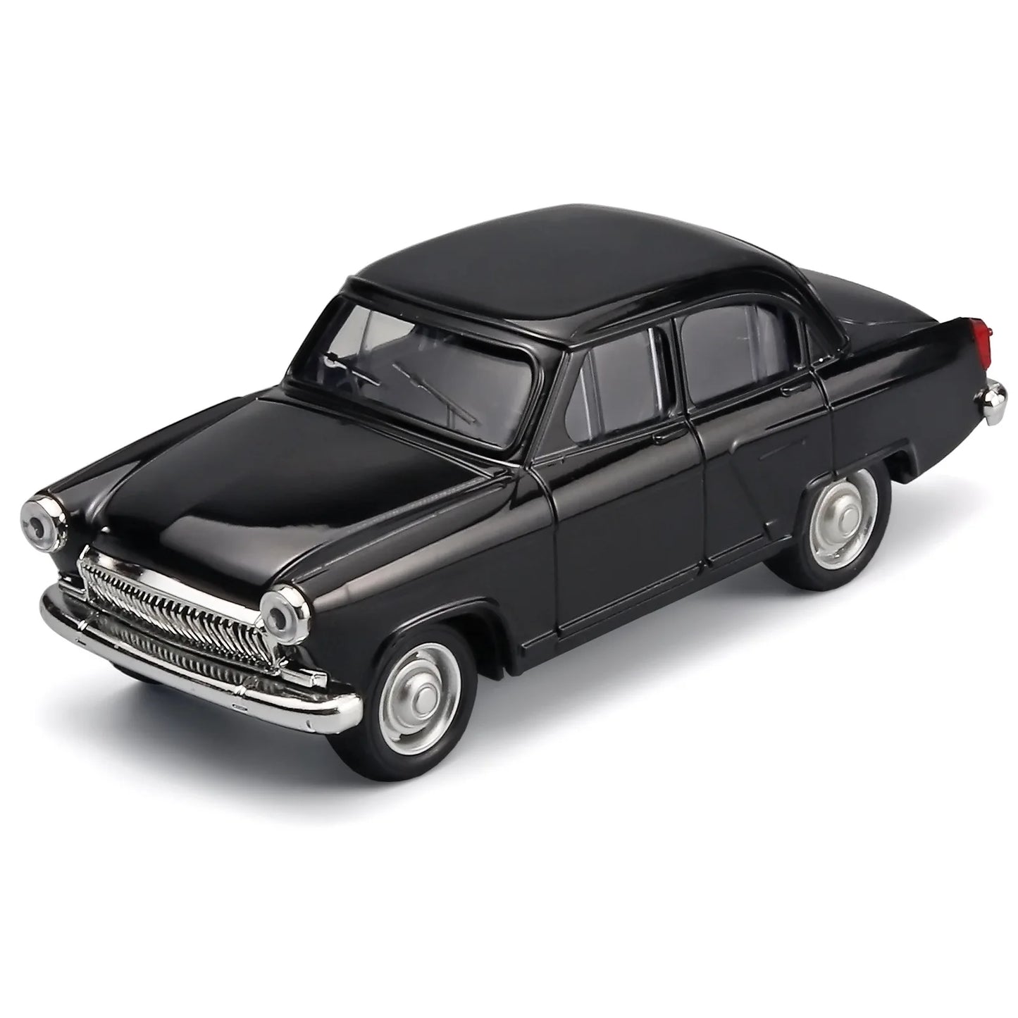 Modèle de voiture miniature en métal allié Volga GAZ-21 à l'échelle 1:43, modèle de voiture miniature, décoration de bureau, cadeaux, collection, cadeaux de loisir, véhicule classique, garçons