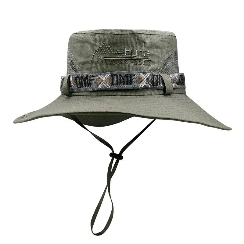 Chapeau Seau Été Protection UV — Pêche, Chasse, Randonnée & Plage Homme Femme