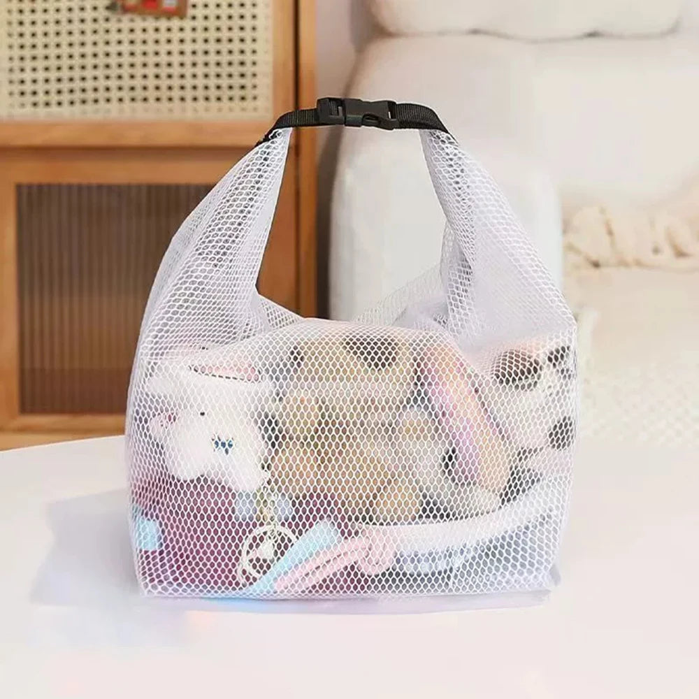 Bolsa de maquillaje de viaje de 1/2 piezas: de gran capacidad, impermeable, portátil, adecuada para natación y transporte al aire libre.