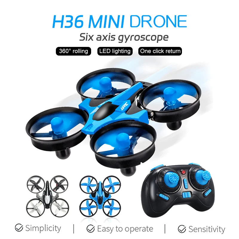 Mini drone 3D Flip mode sans tête FPV — pression air, maintien hauteur, RC quadrirotor, compétition, jouets enfants