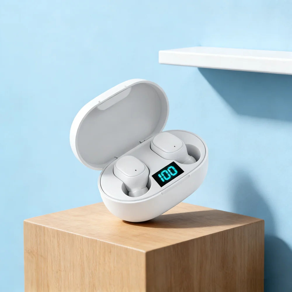 Écouteurs Bluetooth sans fil TWS antibruit — avec microphone, casque